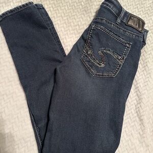 Silver Suki Jeans 30 X 31 Slim Super Skinny